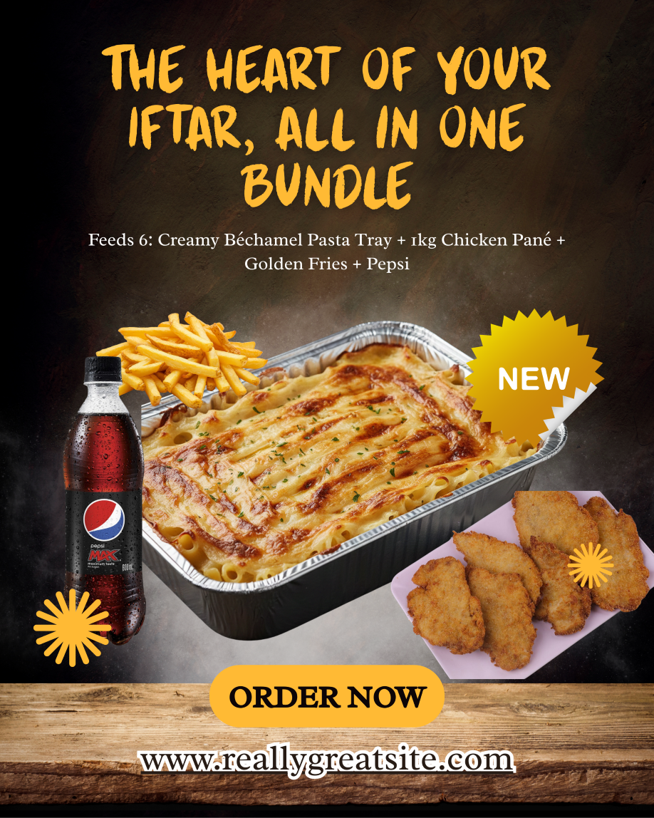 مكرونة البشاميل offer